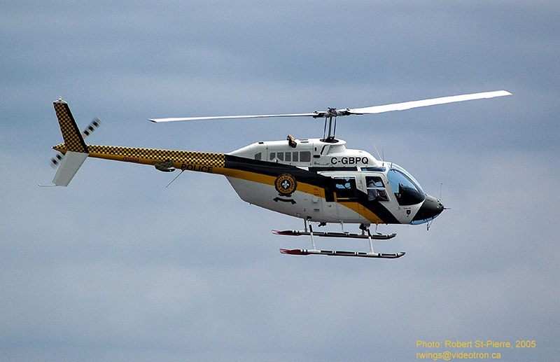 Cet appareil est un Bell 206B.